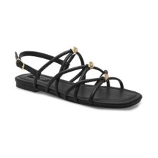Sandale dama -  555513 - Piele ecologica - Negru