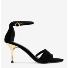 Sandale dama  5903419900938 - Piele intoarsa - Negru