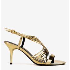 Sandale dama  5903419934896 - Piele naturala - Auriu