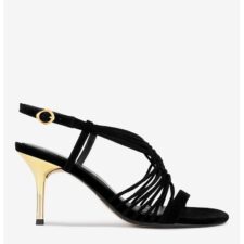 Sandale dama  5903419934902 - Piele intoarsa - Negru