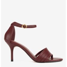 Sandale dama  5903419938115 - Piele naturala - Rosu