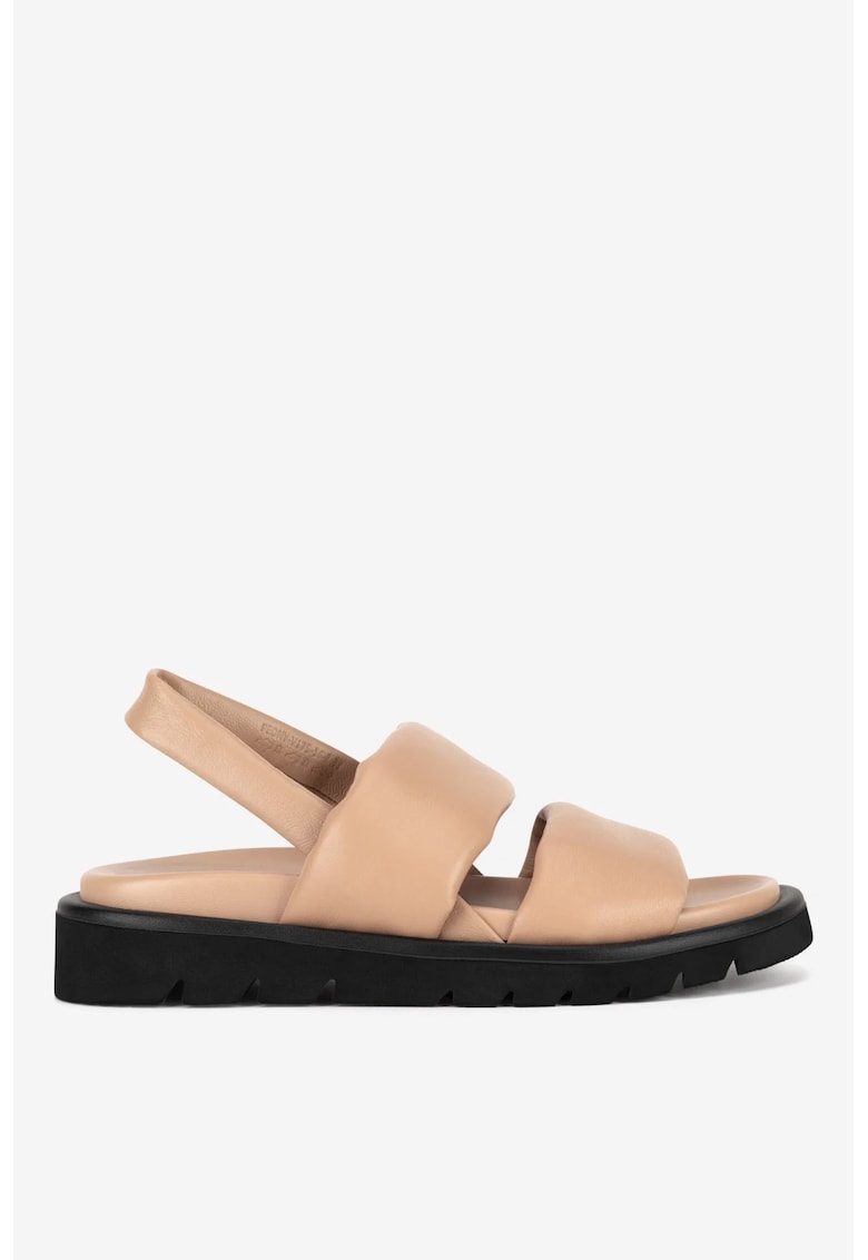 Sandale dama 5903698027548 - Piele naturala - Bej 1 Sandale dama 5903698027548 - Piele naturala - Bej