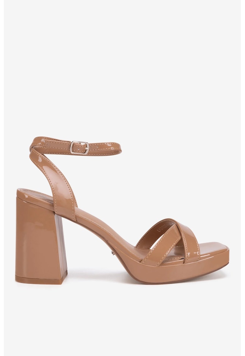 Sandale dama 5903698191959 - Sintetic - Bej 1 Sandale dama  5903698191959 - Sintetic - Bej