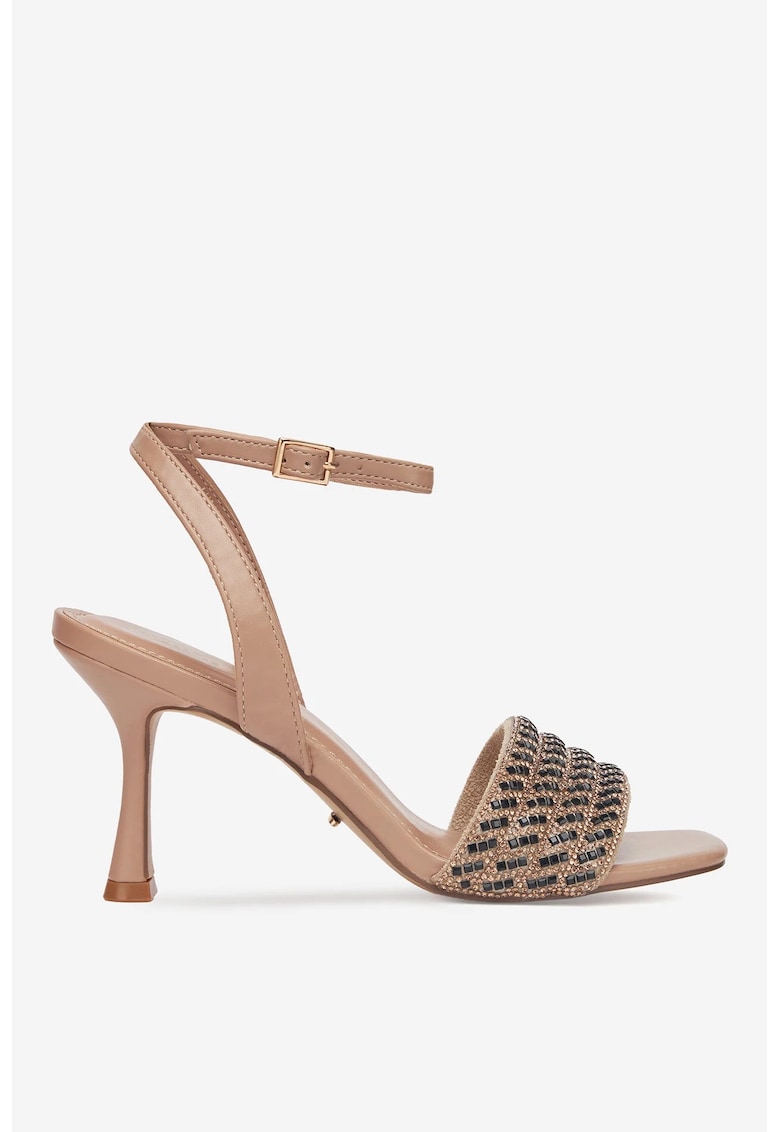 Sandale dama 5903698192178 - Piele ecologica - Maro 1 Sandale dama  5903698192178 - Piele ecologica - Maro