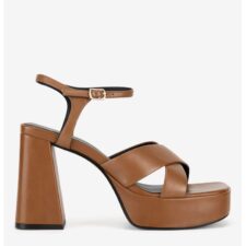 Sandale dama  5903698194509 - Piele naturala - Maro