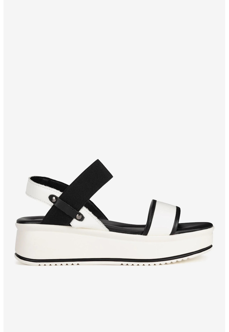 Sandale dama 5903698621777 - Piele naturala - Alb 1 Sandale dama 5903698621777 - Piele naturala - Alb