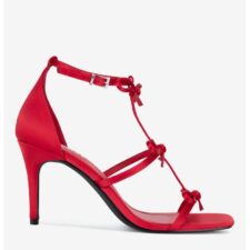 Sandale dama  5903698723990 - Textil - Rosu