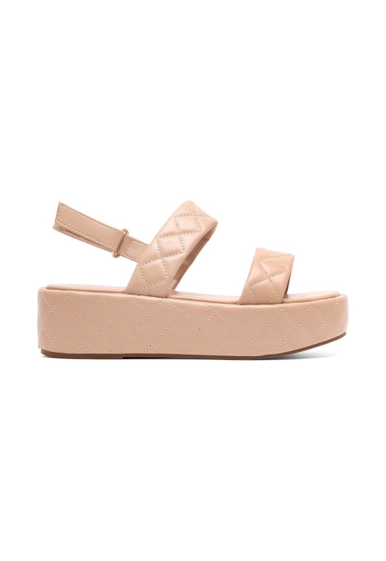 Sandale dama - 590486 - Plastic - Bej 1 Sandale dama - 590486 - Plastic - Bej