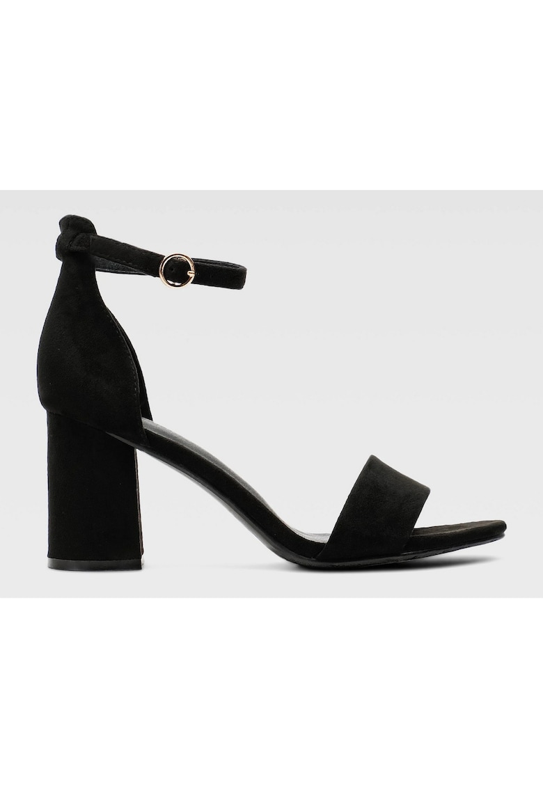 Sandale dama 5904862766232 - Textil - Negru 1 Sandale dama 5904862766232 - Textil - Negru