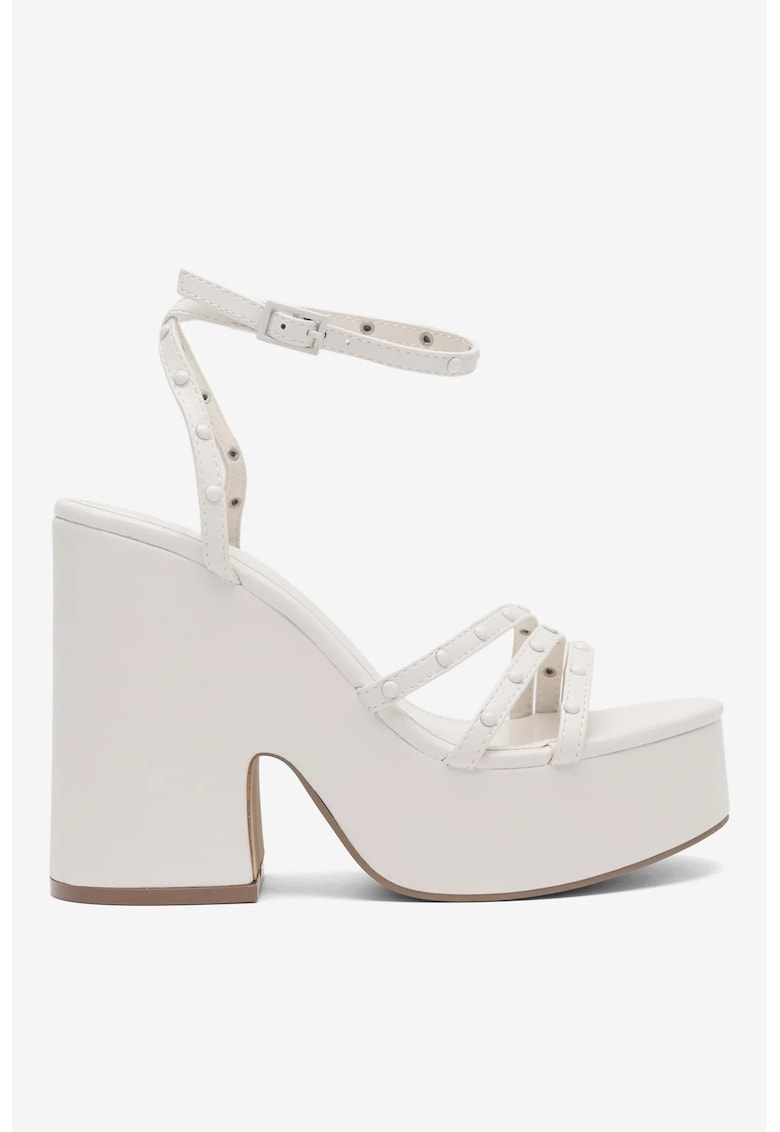Sandale dama 5904862772110 - Sintetic - Alb 1 Sandale dama  5904862772110 - Sintetic - Alb