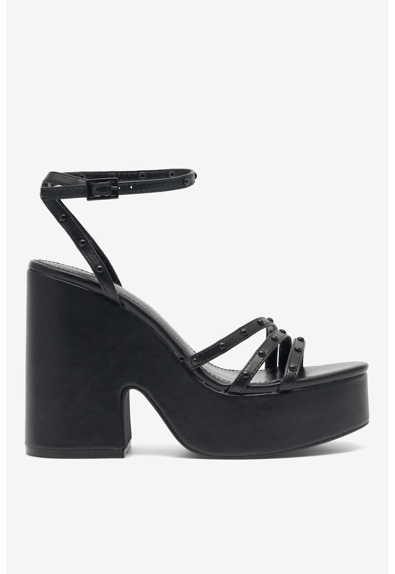 Sandale dama 5904862772127 - Sintetic - Negru 1 Sandale dama 5904862772127 - Sintetic - Negru