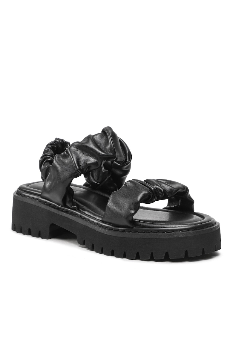 Sandale dama - 5904862775630 - Piele ecologica - Negru 1 Sandale dama - 5904862775630 - Piele ecologica - Negru