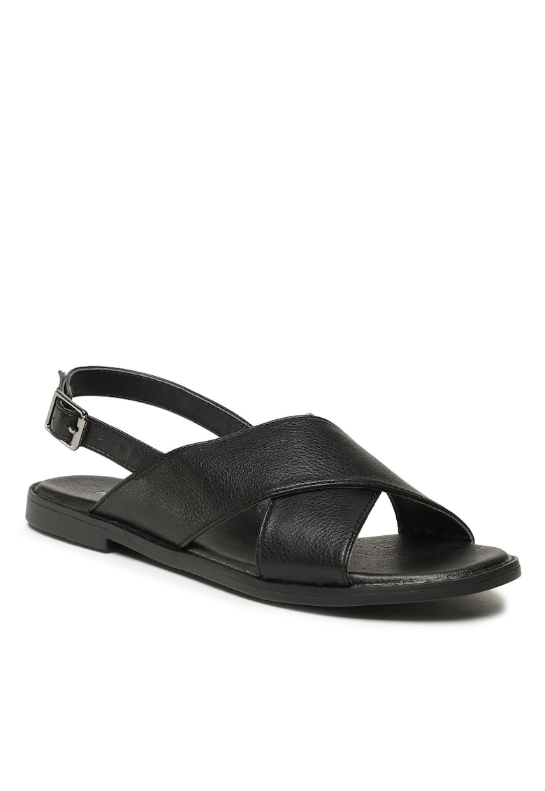 Sandale dama - 5904862784052 - Piele ecologica - Negru 1 Sandale dama - 5904862784052 - Piele ecologica - Negru