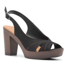 Sandale dama -  5904862799315 - Negru - Piele intoarsa