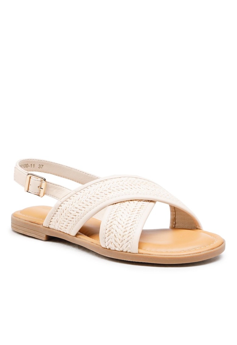 Sandale dama - 5904862825878 - Piele ecologica - Bej 1 Sandale dama - 5904862825878 - Piele ecologica - Bej