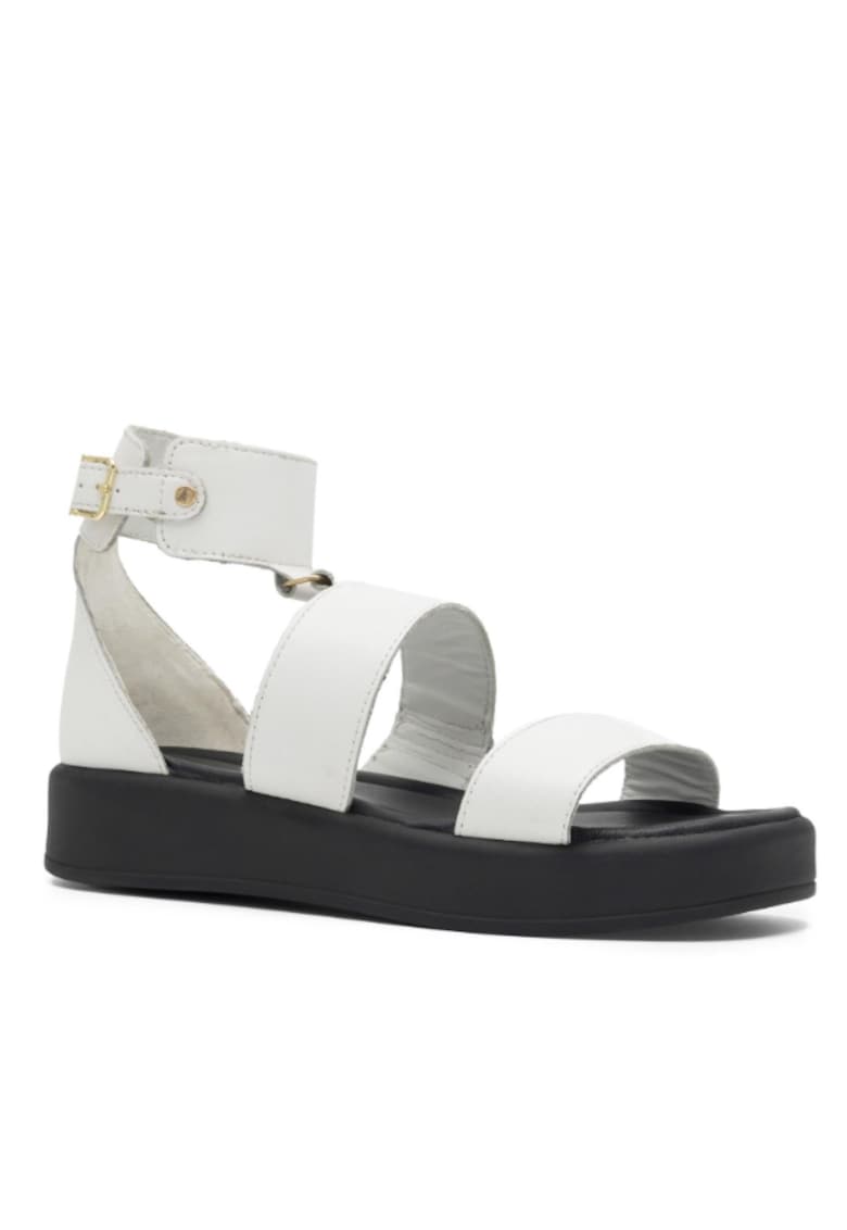Sandale dama - 5904862833491 - Alb - Piele naturala 1 Sandale dama - 5904862833491 - Alb - Piele naturala