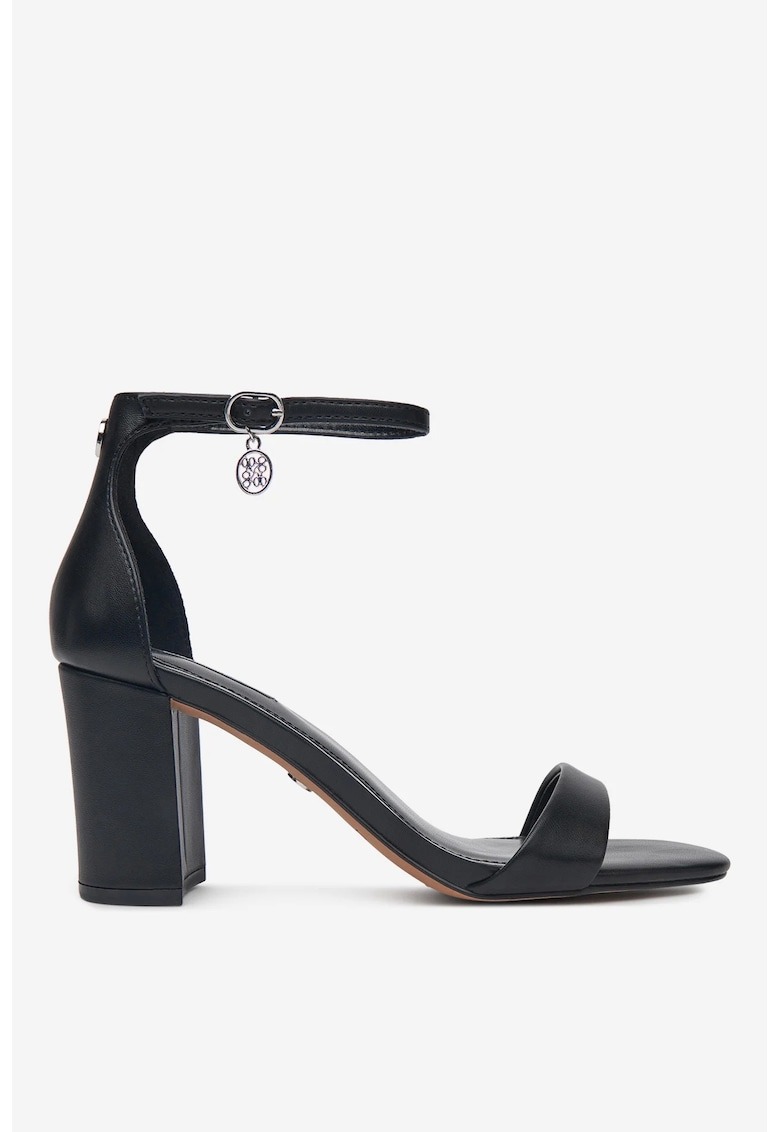 Sandale dama 5904862882031 - Piele ecologica - Negru 1 Sandale dama 5904862882031 - Piele ecologica - Negru