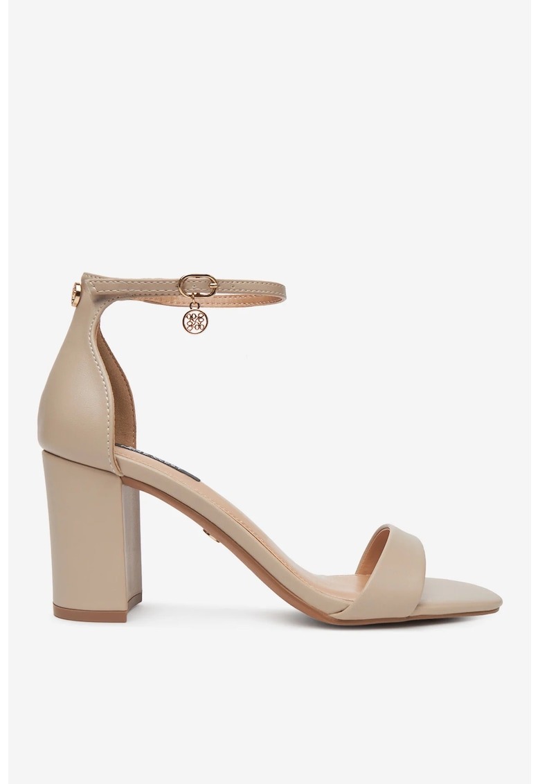 Sandale dama 5904862882062 - Piele ecologica - Bej 1 Sandale dama 5904862882062 - Piele ecologica - Bej