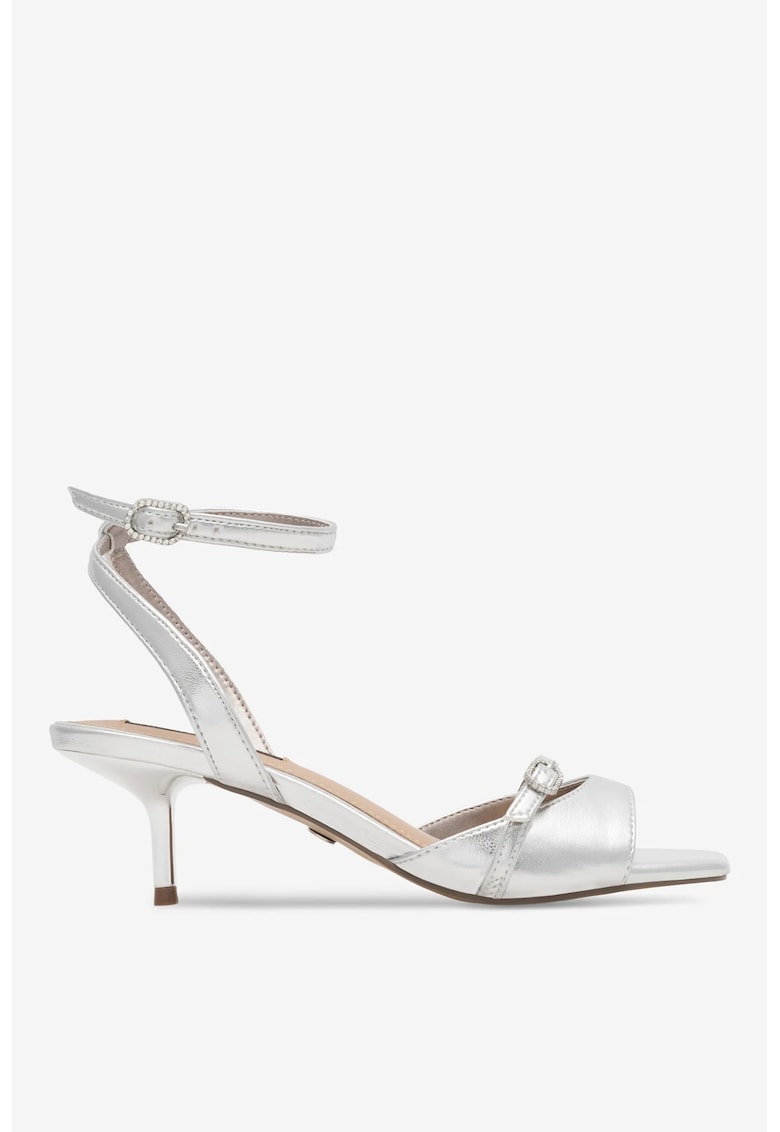 Sandale dama 5905588150640 - Sintetic - Argintiu 1 Sandale dama 5905588150640 - Sintetic - Argintiu