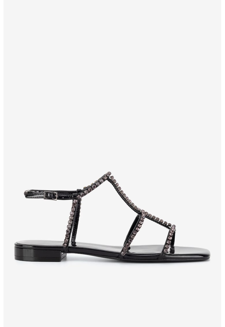 Sandale dama 5905588373902 - Piele naturala - Negru 1 Sandale dama 5905588373902 - Piele naturala - Negru