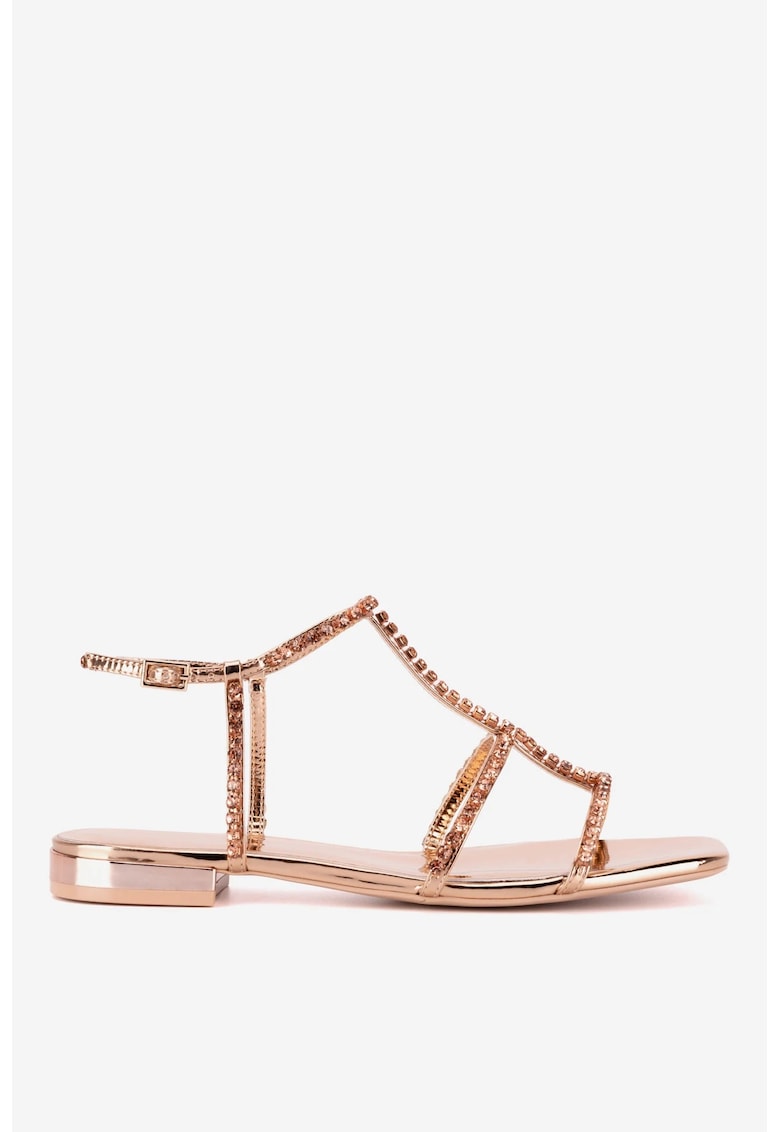 Sandale dama 5905588373919 - Piele naturala - Roz 1 Sandale dama 5905588373919 - Piele naturala - Roz