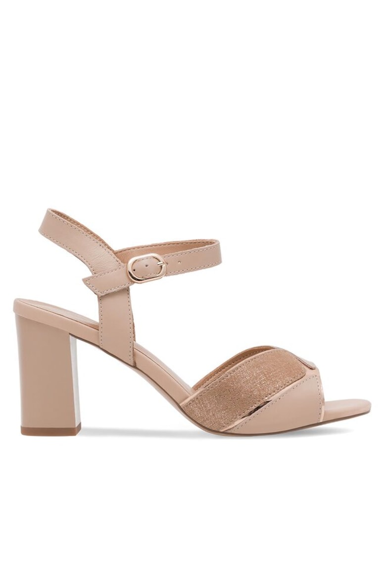 Sandale dama - 590558838418238 - Piele naturala - Bej 1 Sandale dama - 590558838418238 - Piele naturala - Bej