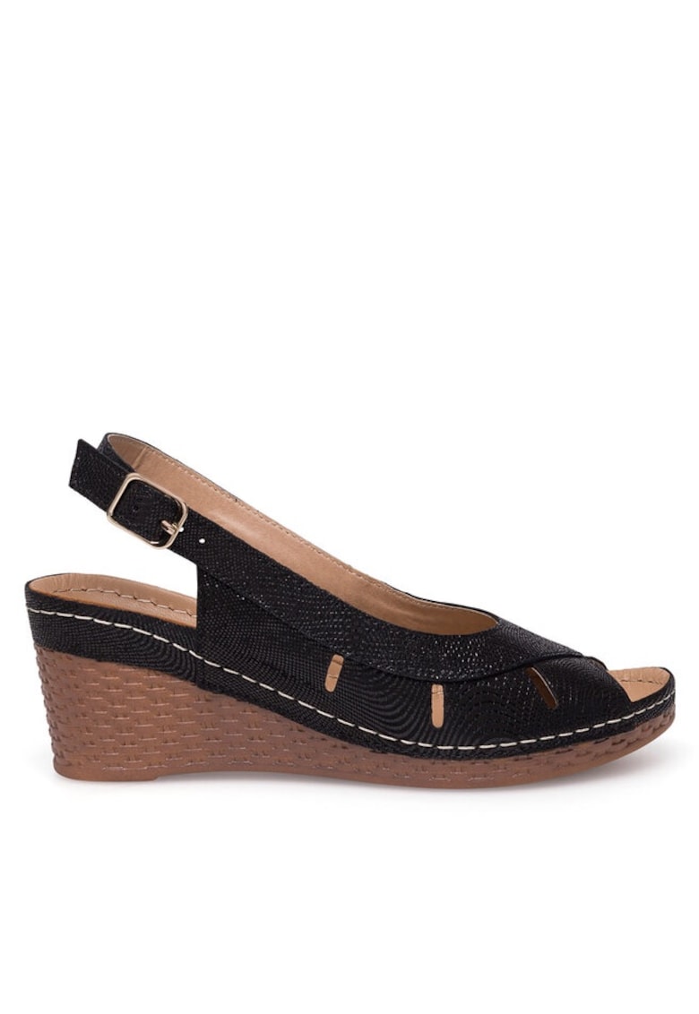 Sandale dama - 590558842686837 - Piele naturala - Negru 1 Sandale dama - 590558842686837 - Piele naturala - Negru