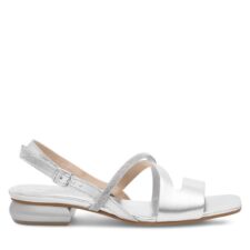 Sandale dama -  590558851443537 - Piele naturala - Argintiu