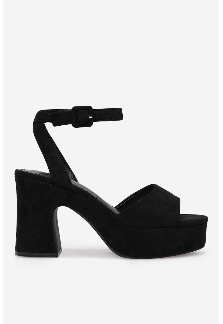 Sandale dama 5905588519157 - Textil - Negru 1 Sandale dama  5905588519157 - Textil - Negru
