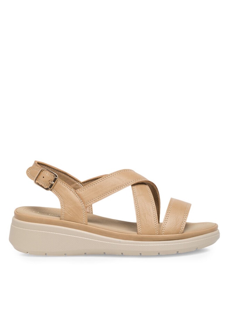 Sandale dama - 590558858962439 - Sintetic - Bej 1 Sandale dama -  590558858962439 - Sintetic - Bej