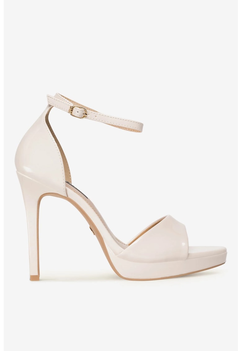 Sandale dama 5905588592136 - Sintetic - Alb 1 Sandale dama 5905588592136 - Sintetic - Alb