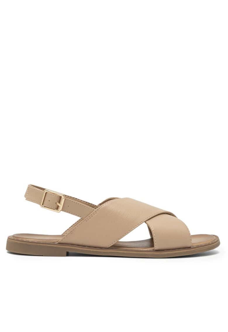 Sandale dama - 590558859715537 - Sintetic - Bej 1 Sandale dama - 590558859715537 - Sintetic - Bej
