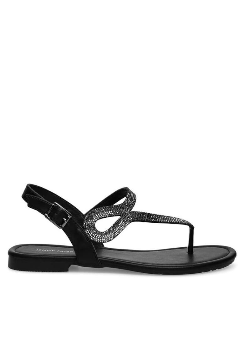 Sandale dama - 590558861283435 - Sintetic - Negru 1 Sandale dama - 590558861283435 - Sintetic - Negru