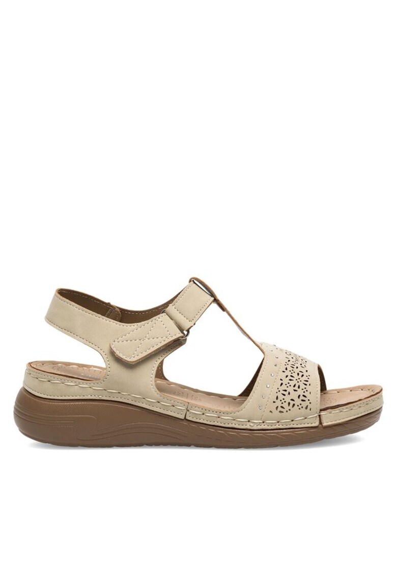 Sandale dama - 590558863723340 - Sintetic - Bej 1 Sandale dama - 590558863723340 - Sintetic - Bej