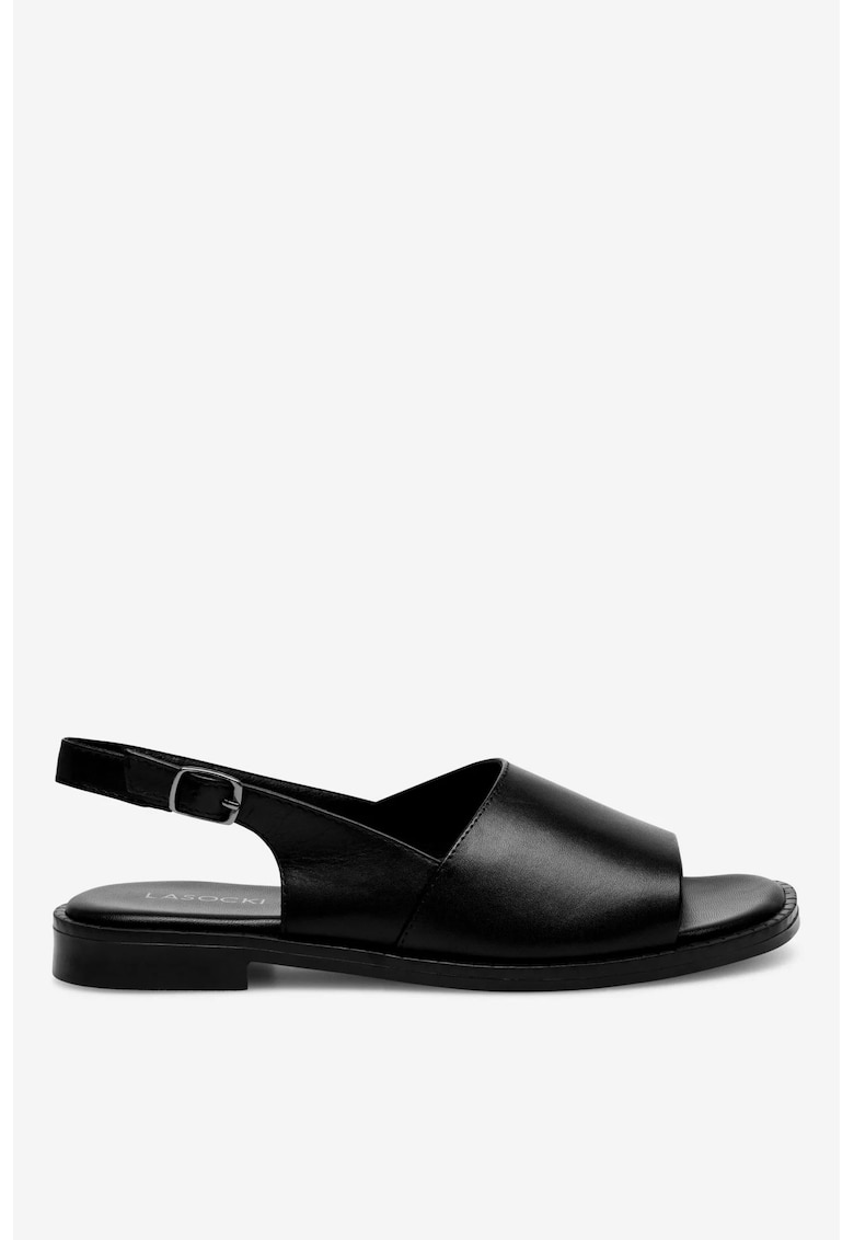 Sandale dama 5905588657644 - Piele naturala - 37 EU - Negru 1 Sandale dama 5905588657644 - Piele naturala - 37 EU - Negru