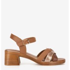 Sandale dama  5905588689539 - Piele naturala - 41 EU - Maro