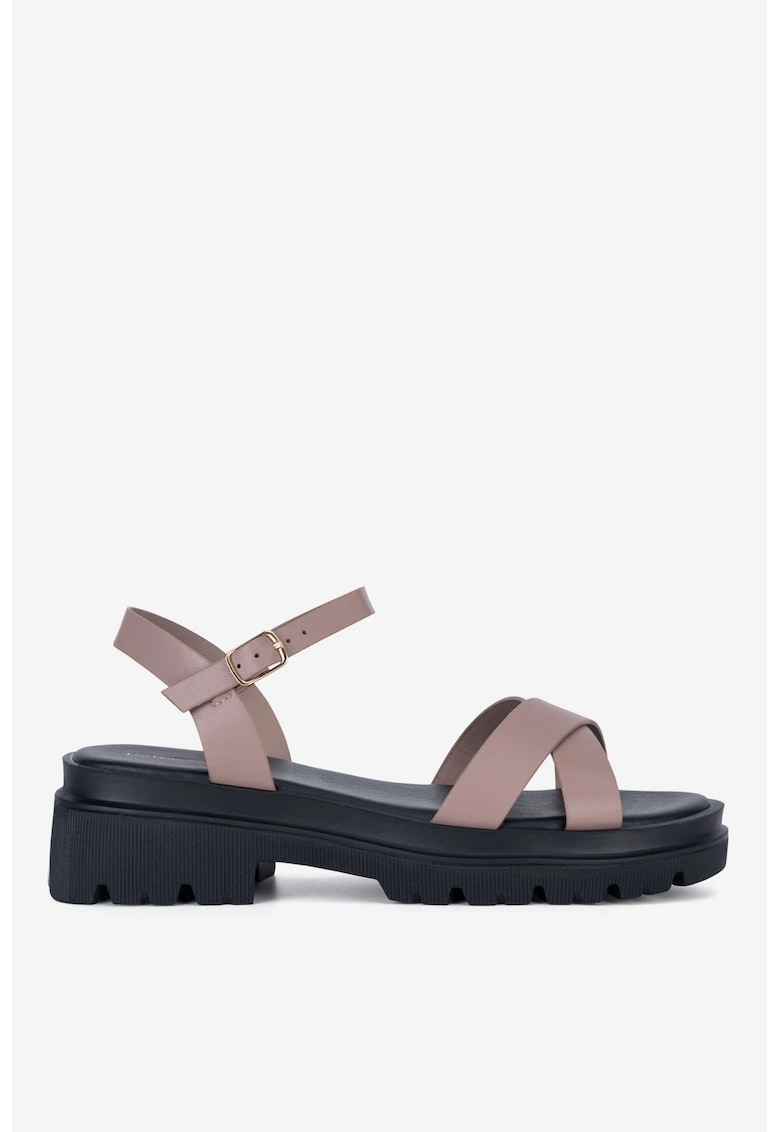 Sandale dama 5905588696841 - Sintetic - Negru 1 Sandale dama 5905588696841 - Sintetic - Negru