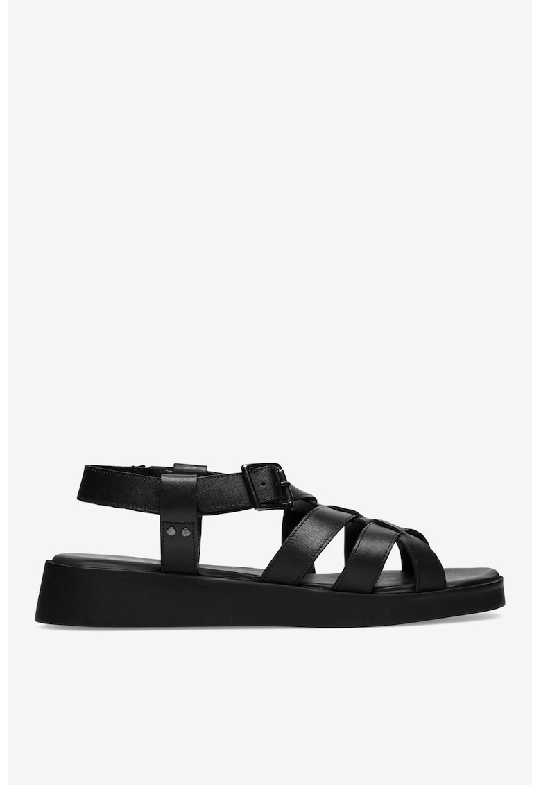 Sandale dama 5905588699347 - Piele naturala - Negru 1 Sandale dama 5905588699347 - Piele naturala - Negru