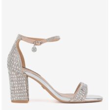 Sandale dama  5905588925248 - Textil - Argintiu