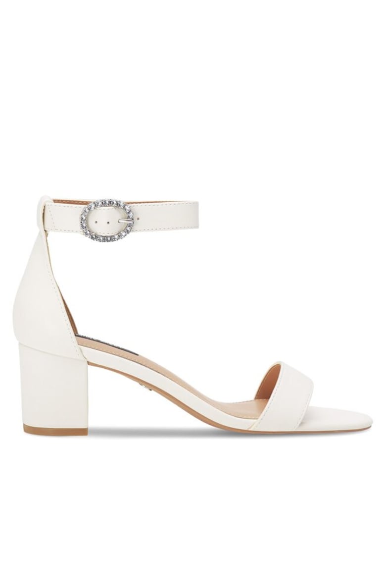 Sandale dama - 62016 - Sintetic - Alb 1 Sandale dama - 62016 - Sintetic - Alb