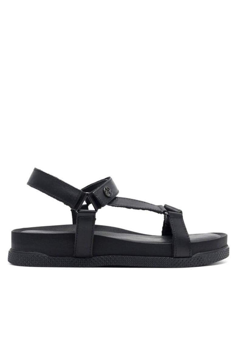 Sandale dama - 97014 - Piele naturala - Negru 1 Sandale dama - 97014 - Piele naturala - Negru