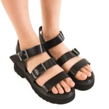 Sandale dama Aarav Negre