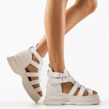 Sandale dama Abide Albe