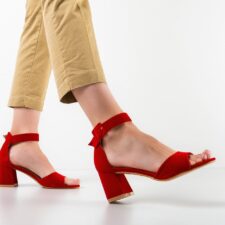 Sandale dama Alasdair Rosii