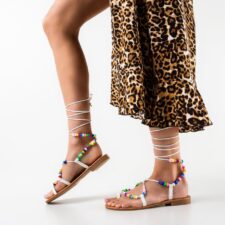 Sandale dama Amanah Albe