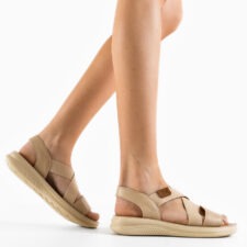 Sandale dama Armida Bej