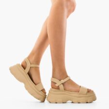 Sandale dama Aviv Bej