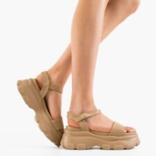 Sandale dama Aviv Khaki