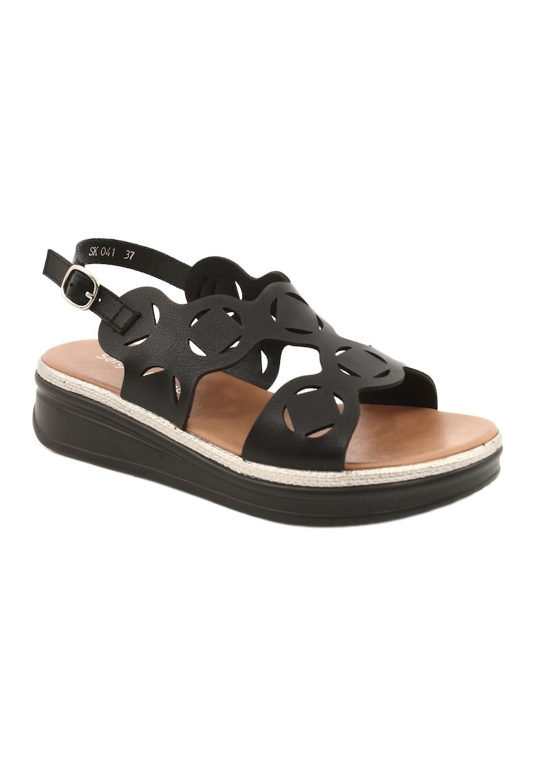 Sandale dama - BM112497 - Negru - 1 Sandale dama - BM112497 - Negru -