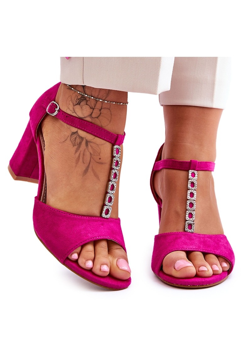 Sandale dama - BM165645 - Roz 1 Sandale dama - BM165645 - Roz